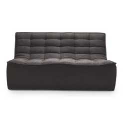 Modulaire bank N701 dark grey set 2 + 3 seat, 90° recht hoek