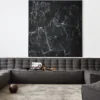 Modulaire bank N701 - dark grey - 90° vierkant hoekelement