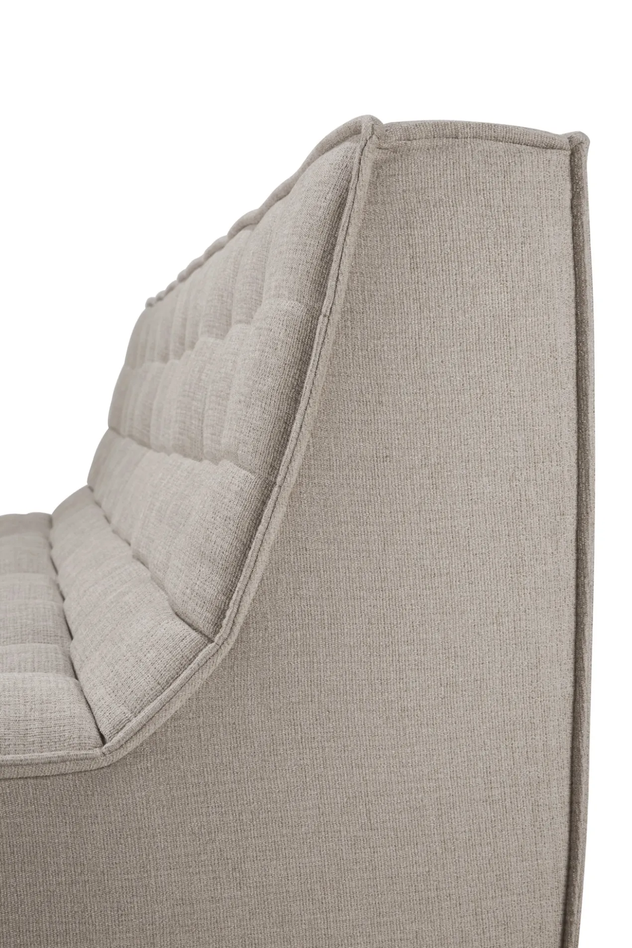 Modulaire bank N701 - eco stof ecru - 3 seat