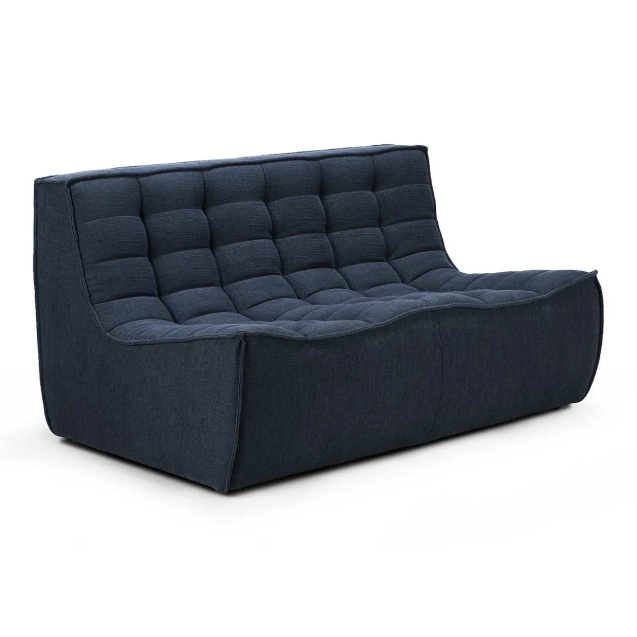 Modulaire bank N701 - eco stof graphite - 2 seat
