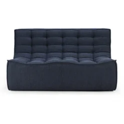 Modulaire bank N701 - eco stof graphite - 2 seat