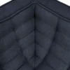 Modulaire bank N701 - eco stof graphite - 90° vierkant hoek