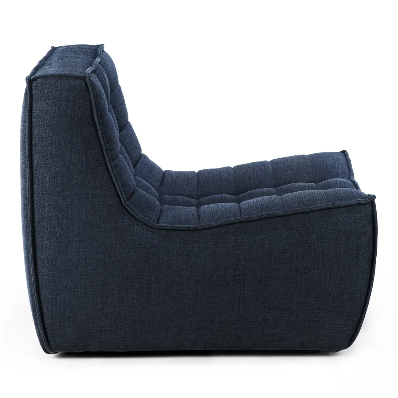 Modulaire bank N701 - eco stof graphite - 1 seat