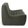 Modulaire bank N701 - eco stof moss green - 2 seat