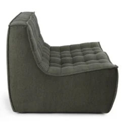 Modulaire bank N701 - eco stof moss green - 2 seat