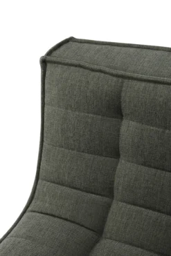 Modulaire bank N701 - eco stof moss green - 2 seat