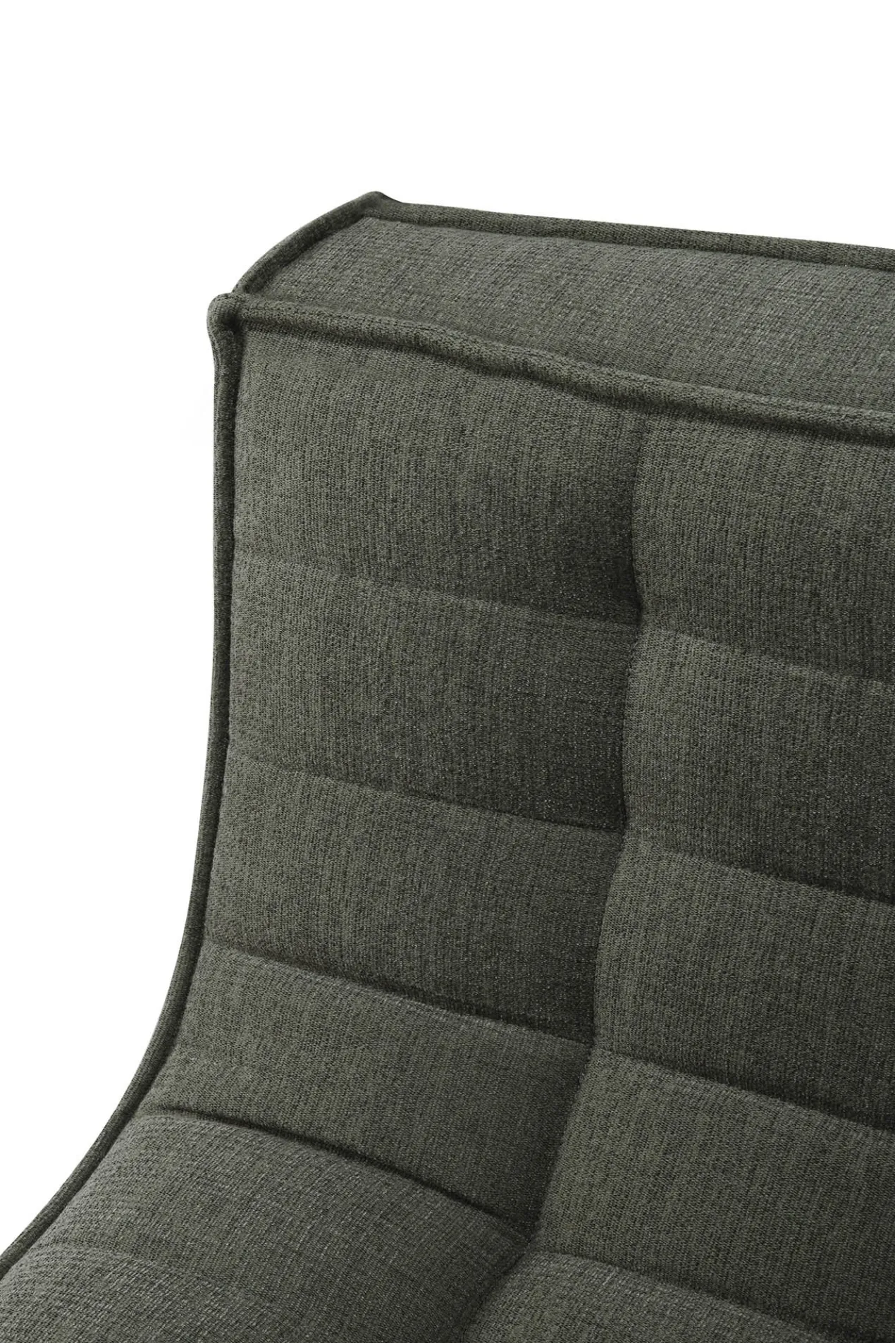 Modulaire bank N701 - eco stof moss green - 2 seat