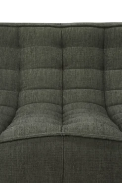 Modulaire bank N701 - eco stof moss green - 2 seat