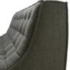 Modulaire bank N701 - eco stof moss green - 3 seat
