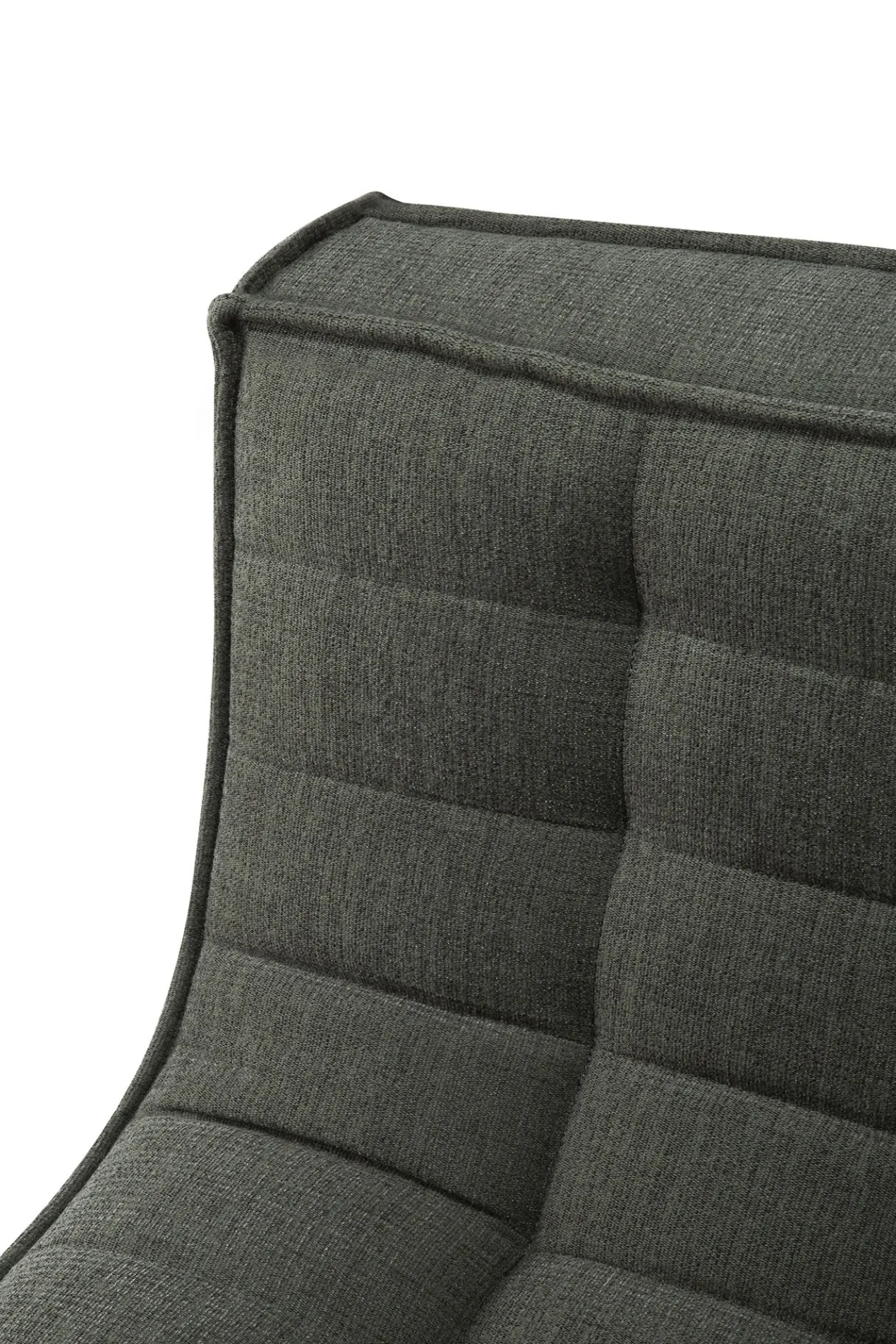 Modulaire bank N701 - eco stof moss green - 3 seat
