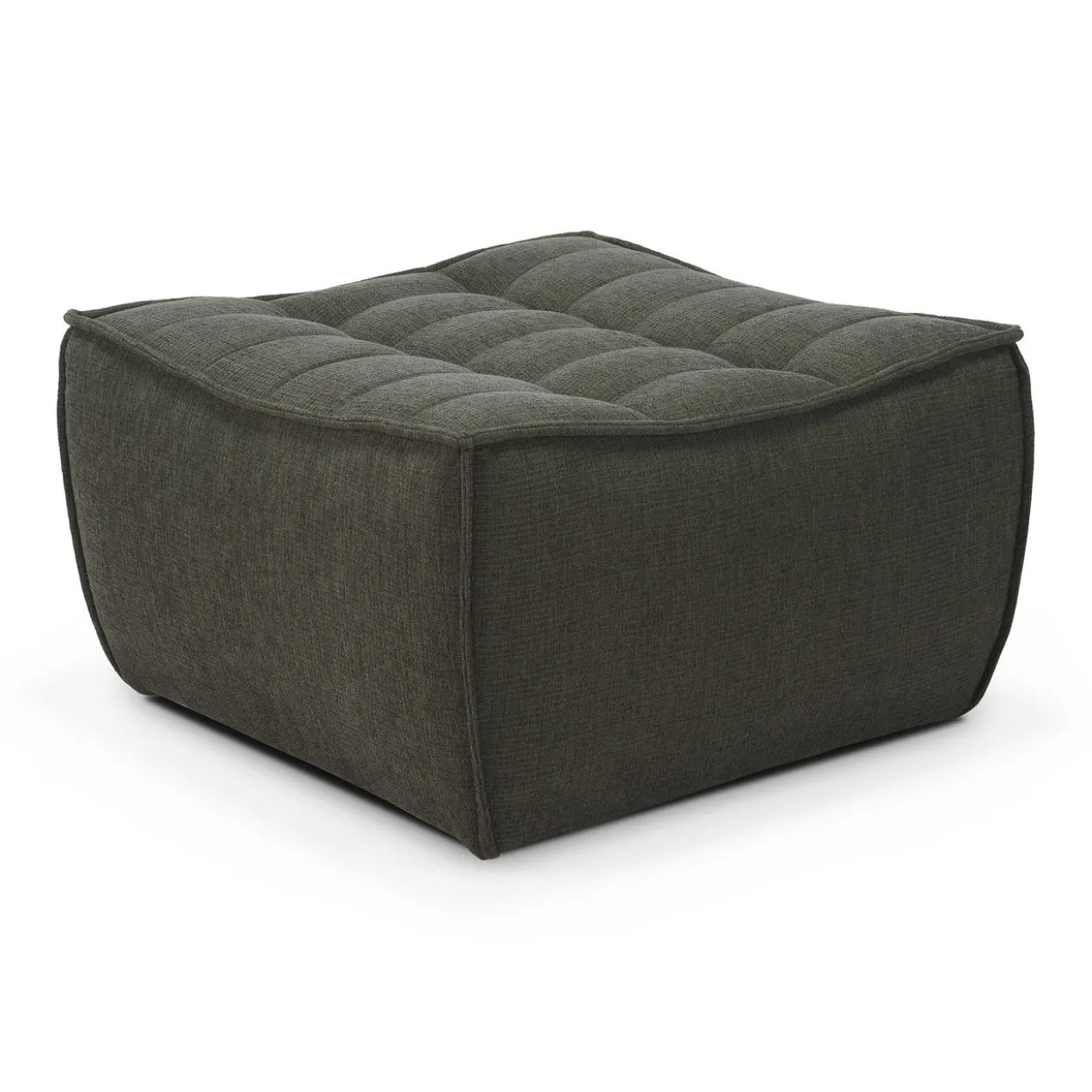 Modulaire bank N701 - eco stof moss green - footstool