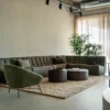 Modulaire bank N701 - eco stof moss green - 1 seat
