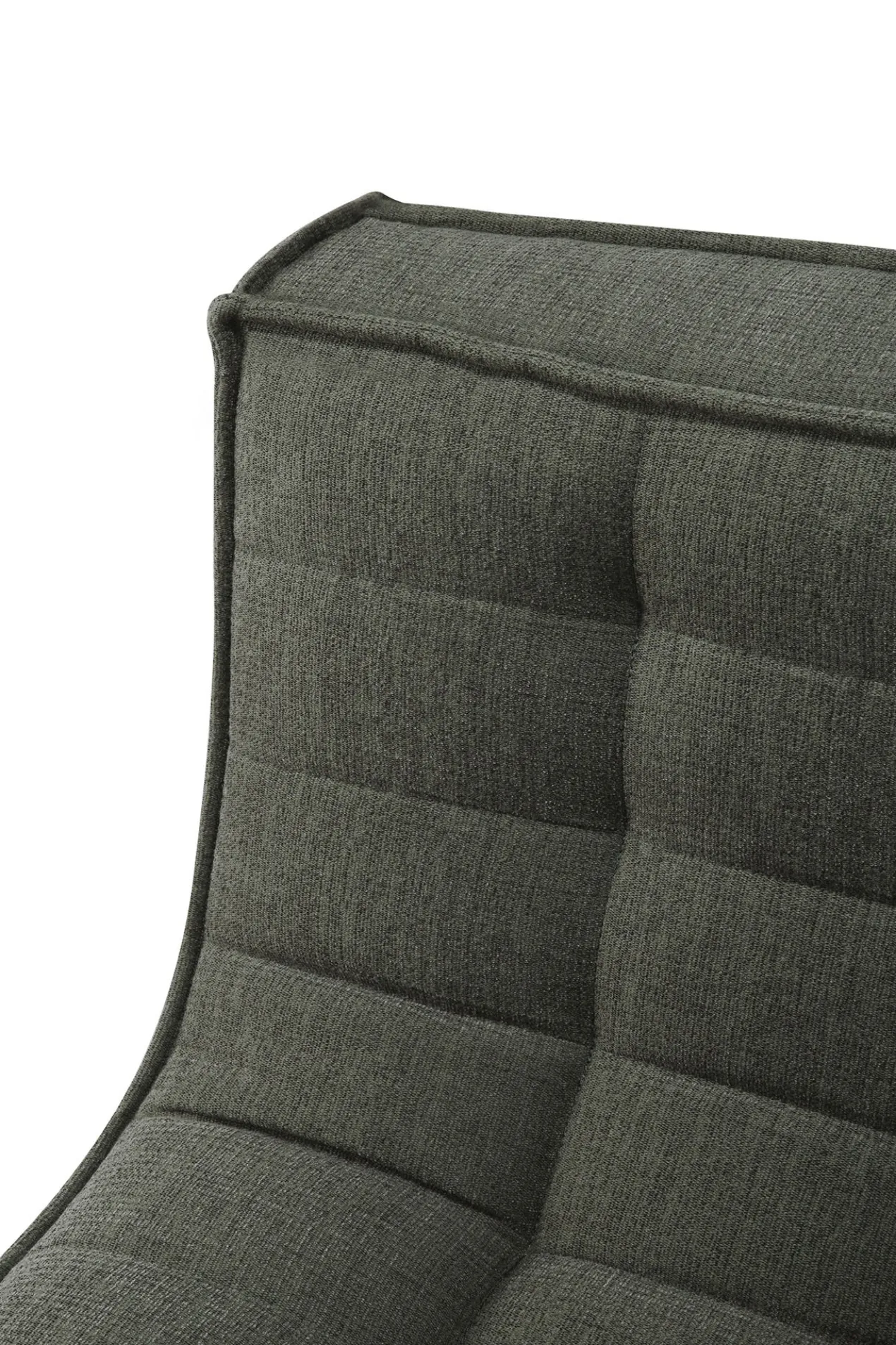 Modulaire bank N701 - eco stof moss green - 1 seat