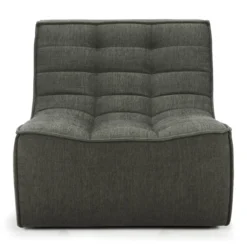 Modulaire bank N701 - eco stof moss green - 1 seat