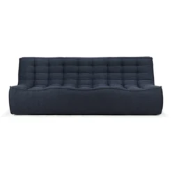 Modulaire bank N701 graphite set 2+3 seat, 90° rechte hoek