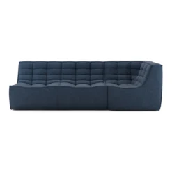 Modulaire bank N701 graphite set 2 seat 90° rechte hoek