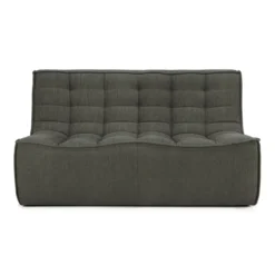 Modulaire bank N701 moss green set 2 seat 90° rechte hoek