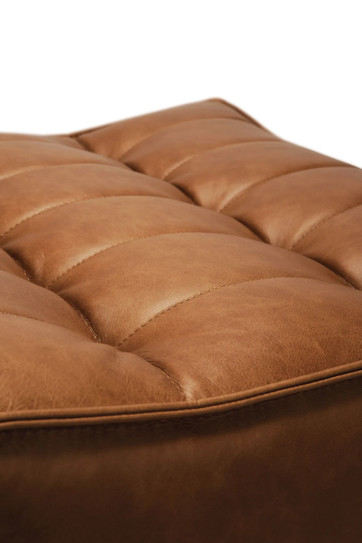 Modulaire bank N701 - old saddle - footstool