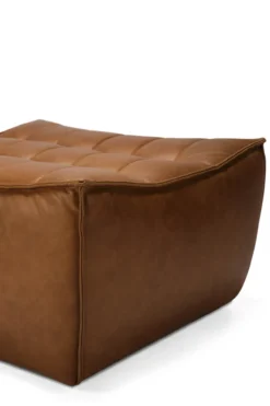 Modulaire bank N701 - old saddle - footstool