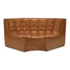 Modulaire bank N701 - old saddle - 90° round corner