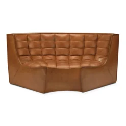 Modulaire bank N701 - old saddle - 90° round corner