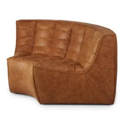 Modulaire bank N701 - old saddle - 90° round corner