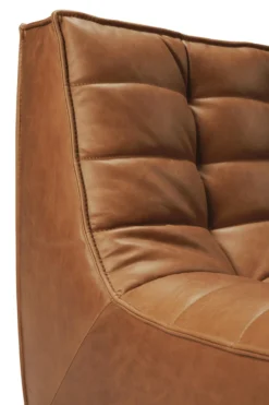 Modulaire bank N701 old saddle set 2x2 seat 90° rechte hoek