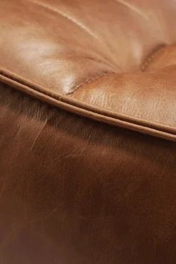 Modulaire bank N701 - old saddle - 90° vierkant hoek