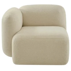 Modulaire bank Yoshimi Cloudy Cream hoek links