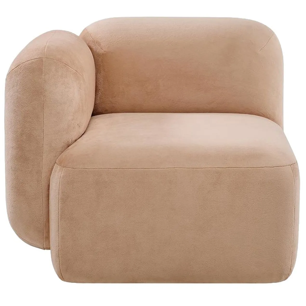 Modulaire bank Yoshimi Pink Poise hoek rechts