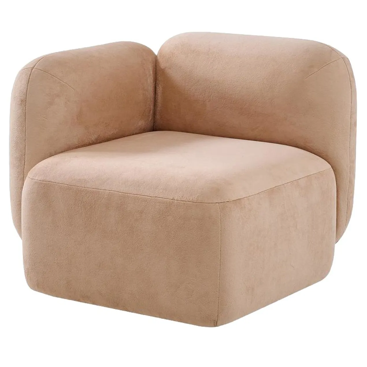 Modulaire bank Yoshimi Pink Poise hoek links