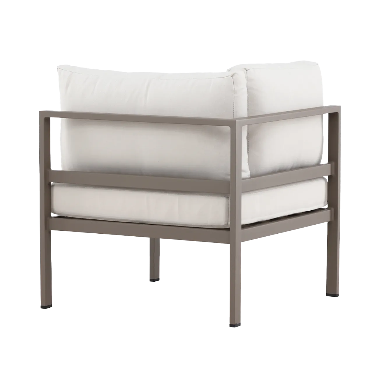 Modulaire loungeset hoekelement Glen taupe