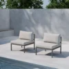 Modulaire loungeset middenelement Glen taupe