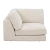 Modulair hoekelement Duncan Lichtgrijs/beige