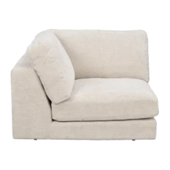 Modulair hoekelement Duncan Lichtgrijs/beige