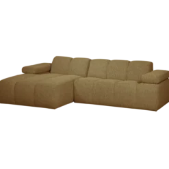 Mojo chaise longue bank links boucle geel/bruin melange