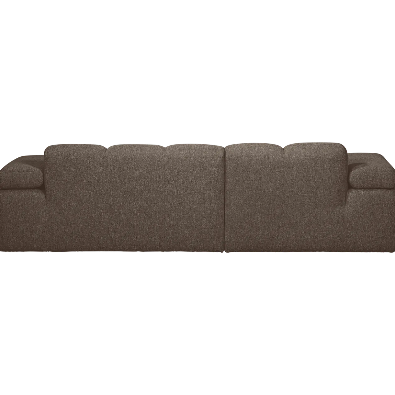 Mojo chaise longue bank links boucle bruin melange