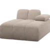 Mojo chaise longue element rechts wollig donkerzand