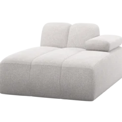 Mojo chaise longue element rechts boucle ecru melange