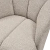 Mojo draaifauteuil boucle beige melange