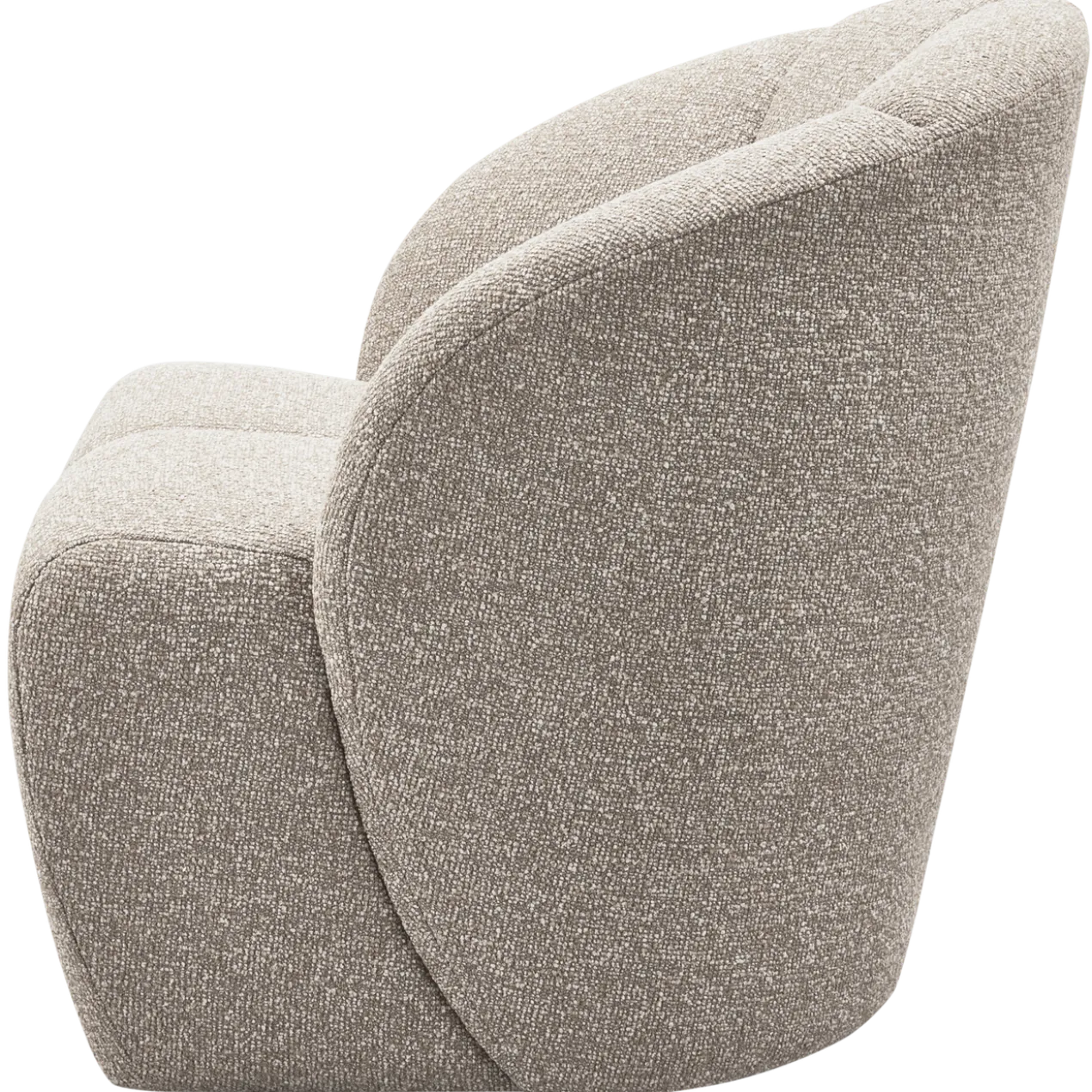 Mojo draaifauteuil boucle beige melange