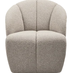 Mojo draaifauteuil boucle beige melange