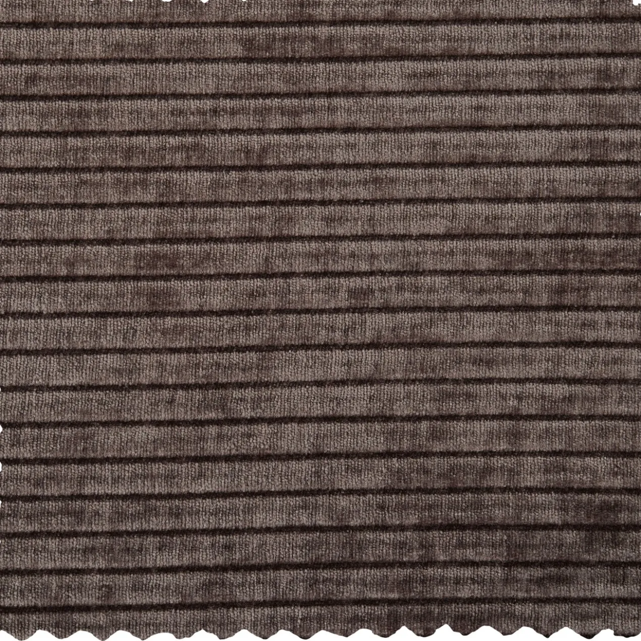 Mojo draaifauteuil ribstof bruin