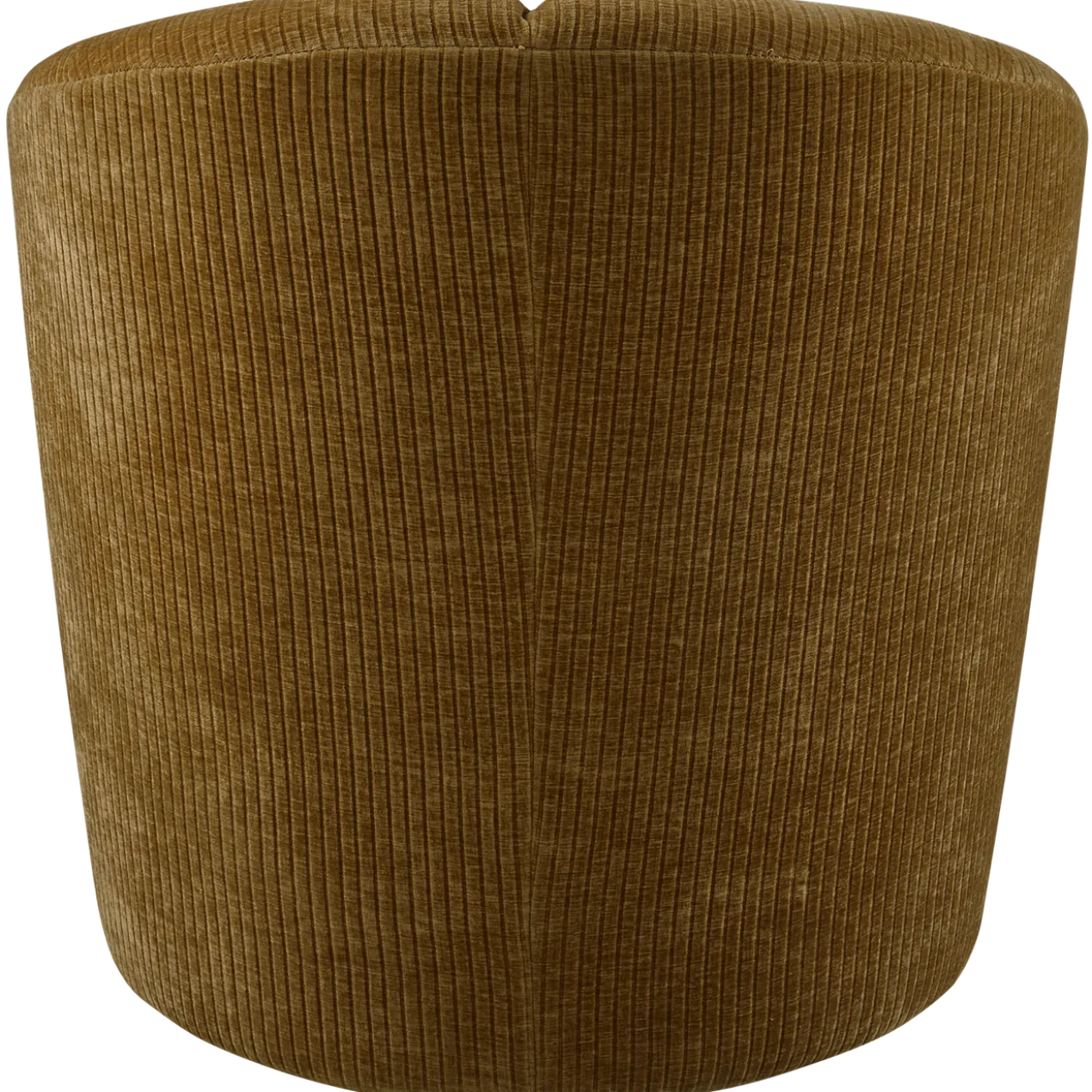 Mojo draaifauteuil ribstof honinggeel