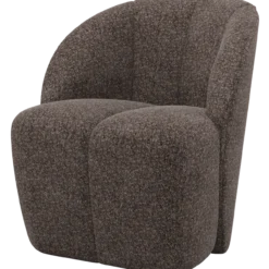 Mojo draaifauteuil wollig bruin