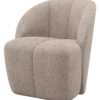 Mojo draaifauteuil wollig donkerzand