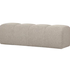 Mojo eetbank 164 cm boucle beige melange