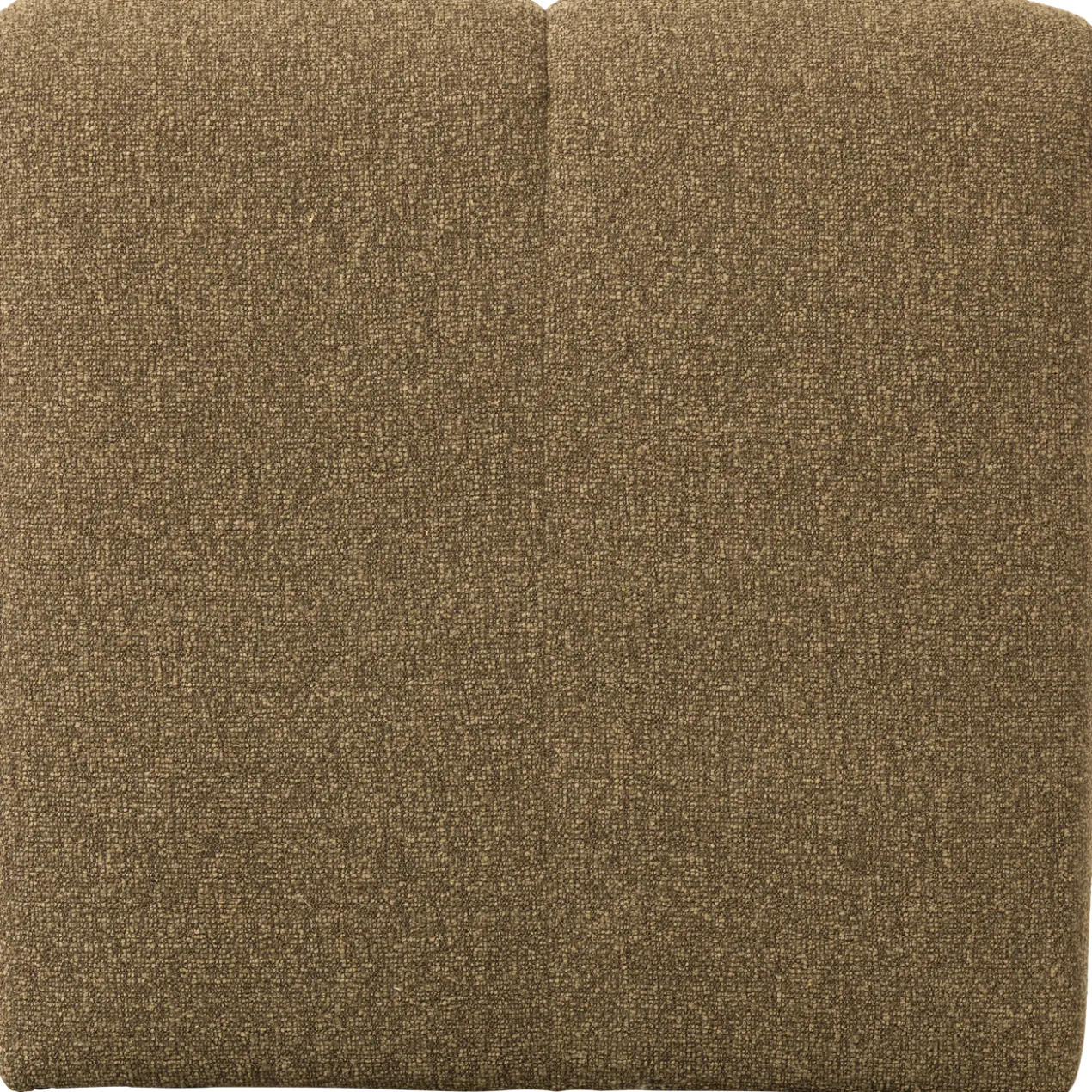 Mojo eetbank 84cm met rugleuning boucle geel/bruin melange