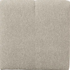 Mojo eetbank 84 cm met rugleuning boucle beige melange