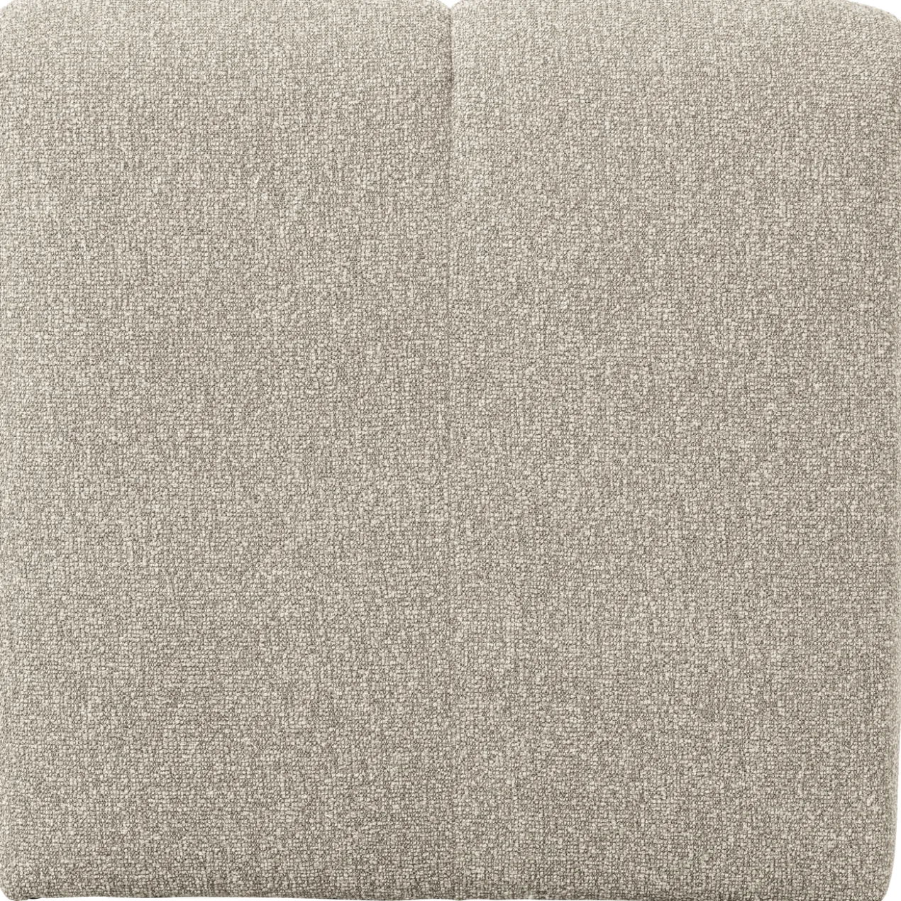 Mojo eetbank 84 cm met rugleuning boucle beige melange